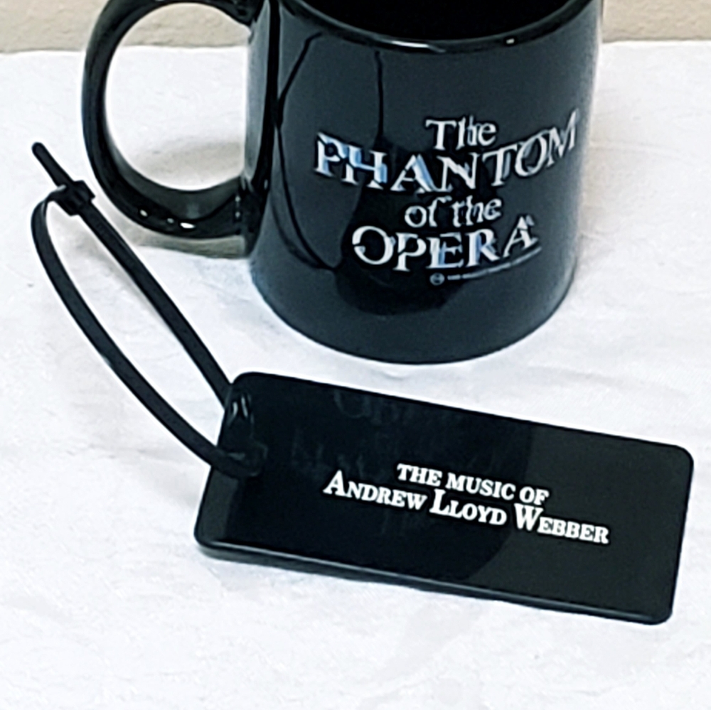 Andrew Lloyd Webber Phantom Coffee mug and ID Tag - Picture 2 of 4